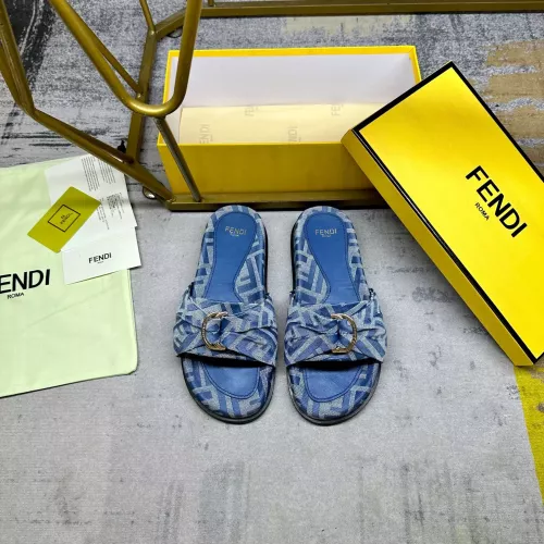 Cheap Fendi Slippers For Women #1331774, $$82.00 USD On Fendi Slippers