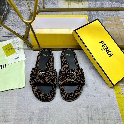 Cheap Fendi Slippers For Women #1331775, $$82.00 USD On Fendi Slippers