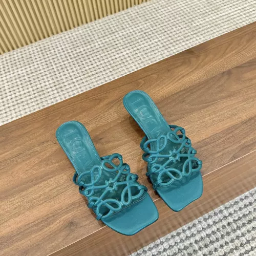 Replica LOEWE Slippers For Women #1331782 $85.00 USD for Wholesale