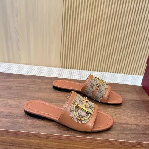 Replica Gucci Slippers For Women #1331836 $92.00 USD for Wholesale