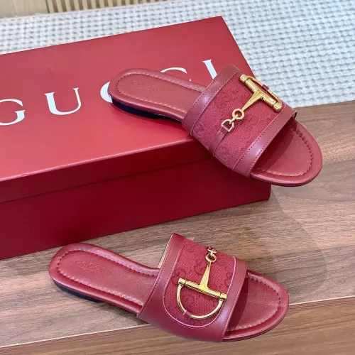 Replica Gucci Slippers For Women #1331837 $92.00 USD for Wholesale