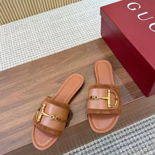 Replica Gucci Slippers For Women #1331840 $92.00 USD for Wholesale