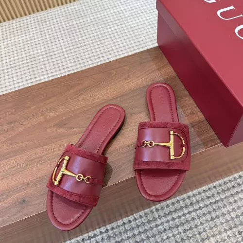 Replica Gucci Slippers For Women #1331841 $92.00 USD for Wholesale