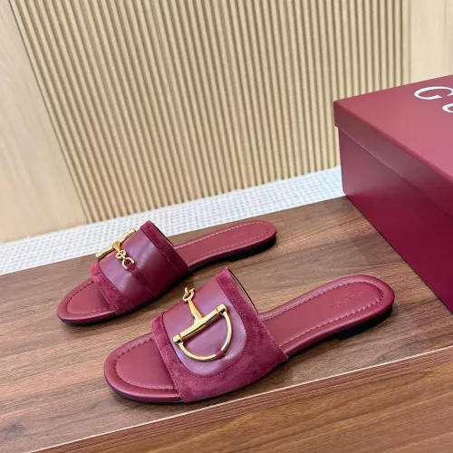 Replica Gucci Slippers For Women #1331841 $92.00 USD for Wholesale