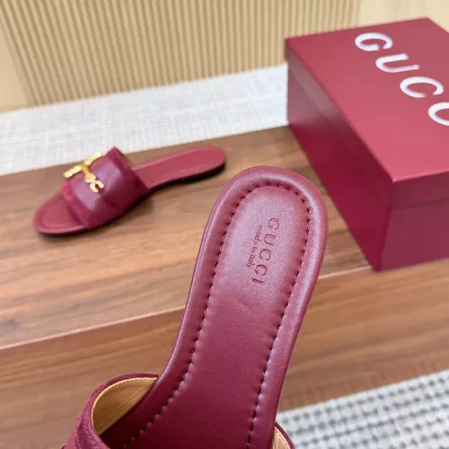 Replica Gucci Slippers For Women #1331841 $92.00 USD for Wholesale