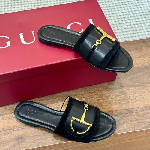 Replica Gucci Slippers For Women #1331843 $92.00 USD for Wholesale