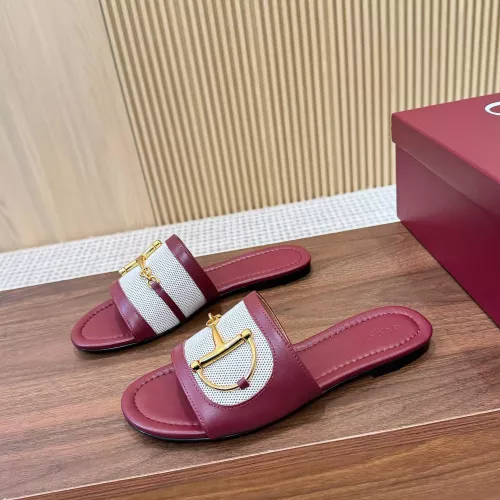 Replica Gucci Slippers For Women #1331845 $92.00 USD for Wholesale