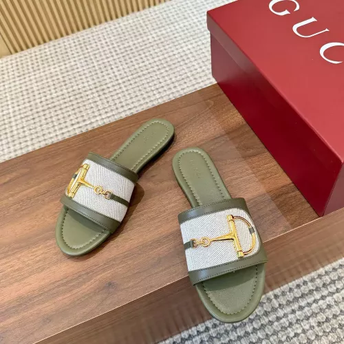 Replica Gucci Slippers For Women #1331847 $92.00 USD for Wholesale