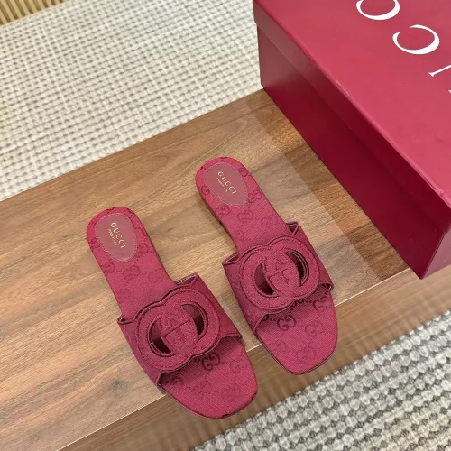 Replica Gucci Slippers For Women #1331861 $82.00 USD for Wholesale