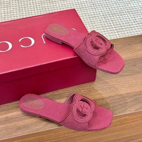 Replica Gucci Slippers For Women #1331861 $82.00 USD for Wholesale