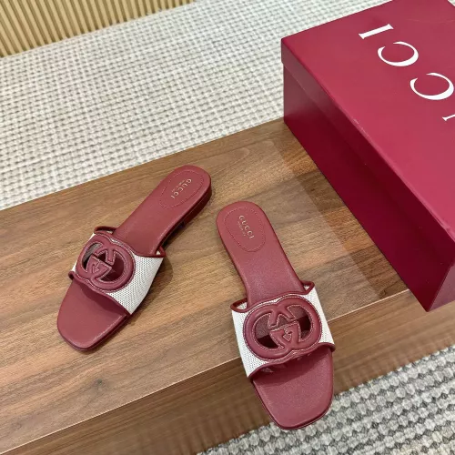Replica Gucci Slippers For Women #1331863 $82.00 USD for Wholesale