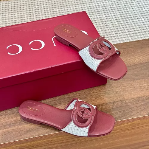 Replica Gucci Slippers For Women #1331863 $82.00 USD for Wholesale