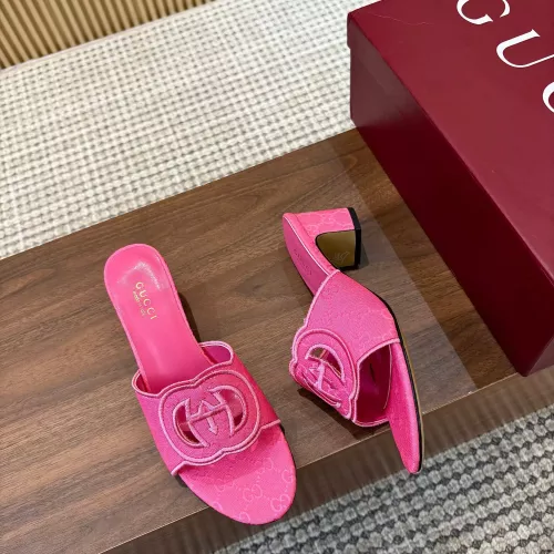 Replica Gucci Slippers For Women #1331874 $88.00 USD for Wholesale