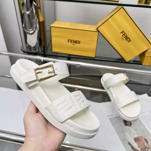Replica Fendi Slippers For Women #1331941 $96.00 USD for Wholesale