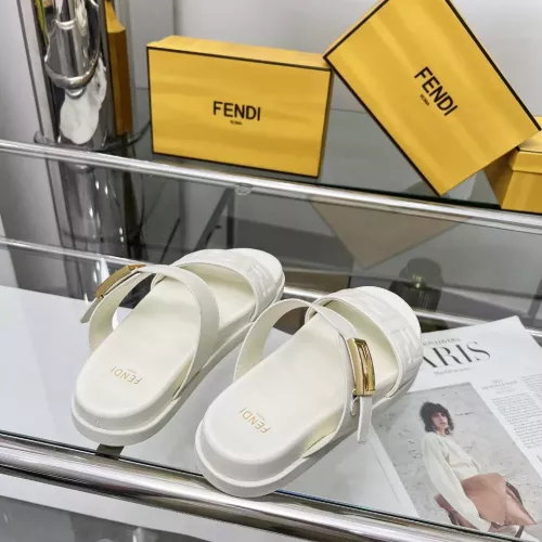 Replica Fendi Slippers For Women #1331941 $96.00 USD for Wholesale
