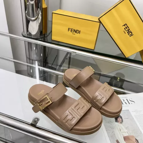 Replica Fendi Slippers For Women #1331942 $96.00 USD for Wholesale
