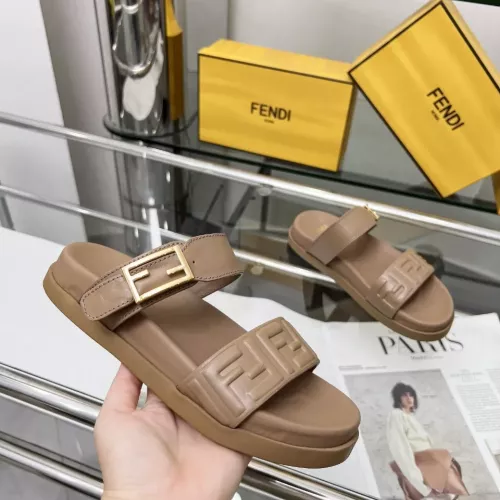 Replica Fendi Slippers For Women #1331942 $96.00 USD for Wholesale