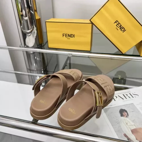 Replica Fendi Slippers For Women #1331942 $96.00 USD for Wholesale