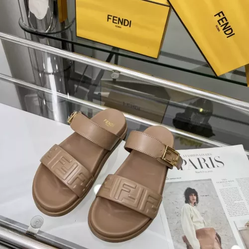 Replica Fendi Slippers For Women #1331942 $96.00 USD for Wholesale