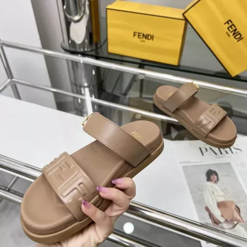 Replica Fendi Slippers For Women #1331942 $96.00 USD for Wholesale