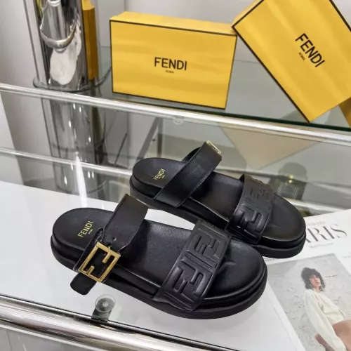 Replica Fendi Slippers For Women #1331944 $96.00 USD for Wholesale