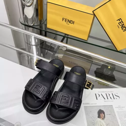 Replica Fendi Slippers For Women #1331944 $96.00 USD for Wholesale