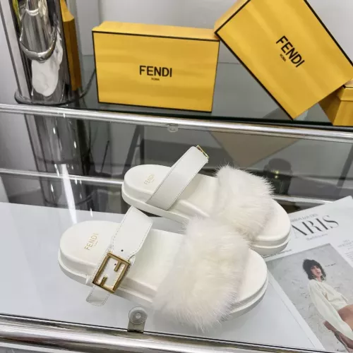 Replica Fendi Slippers For Women #1331945 $102.00 USD for Wholesale