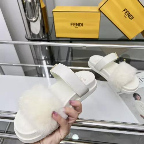 Replica Fendi Slippers For Women #1331945 $102.00 USD for Wholesale