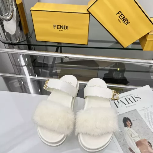 Replica Fendi Slippers For Women #1331945 $102.00 USD for Wholesale