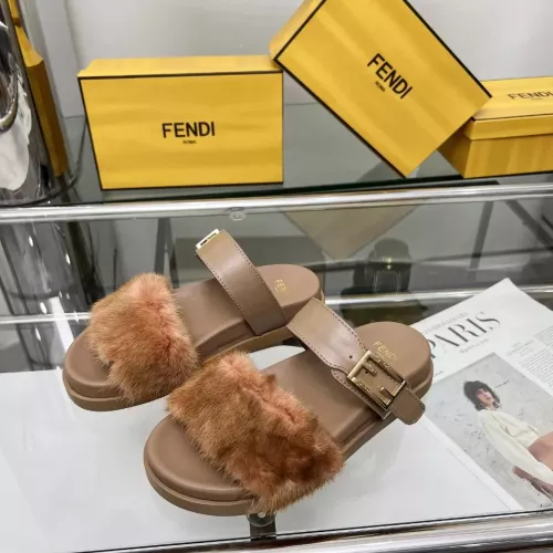 Cheap Fendi Slippers For Women #1331946, $$102.00 USD On Fendi Slippers