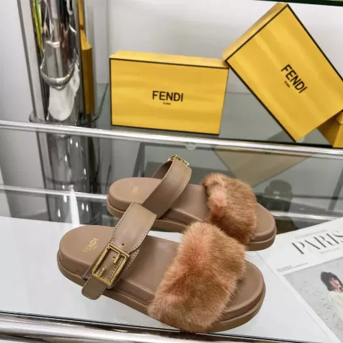 Replica Fendi Slippers For Women #1331946 $102.00 USD for Wholesale