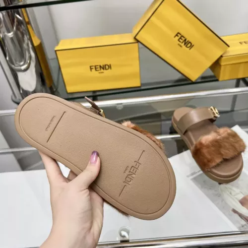 Replica Fendi Slippers For Women #1331946 $102.00 USD for Wholesale