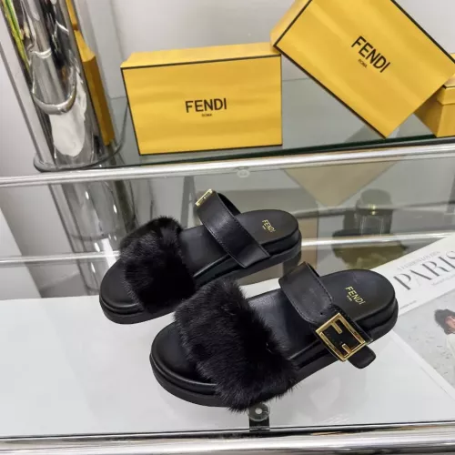 Cheap Fendi Slippers For Women #1331947, $$102.00 USD On Fendi Slippers