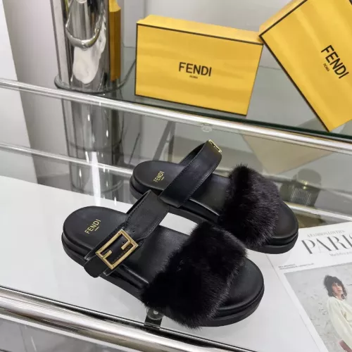 Replica Fendi Slippers For Women #1331947 $102.00 USD for Wholesale