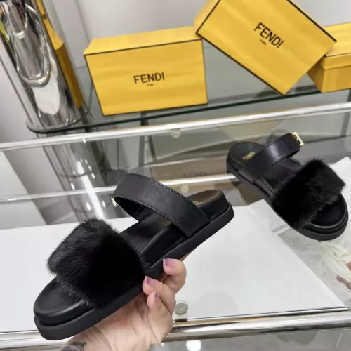 Replica Fendi Slippers For Women #1331947 $102.00 USD for Wholesale