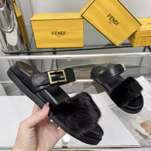 Replica Fendi Slippers For Women #1331947 $102.00 USD for Wholesale