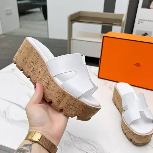 Replica Hermes Slippers For Women #1331960 $88.00 USD for Wholesale