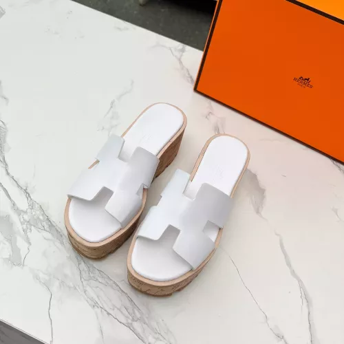 Replica Hermes Slippers For Women #1331960 $88.00 USD for Wholesale