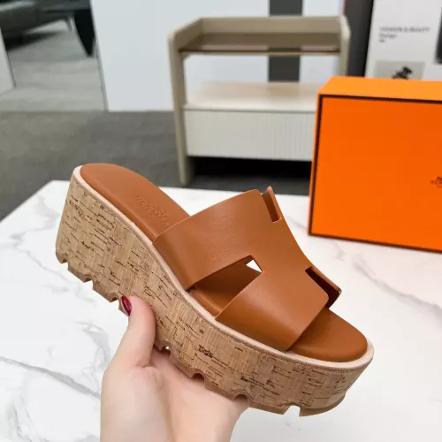 Replica Hermes Slippers For Women #1331961 $88.00 USD for Wholesale