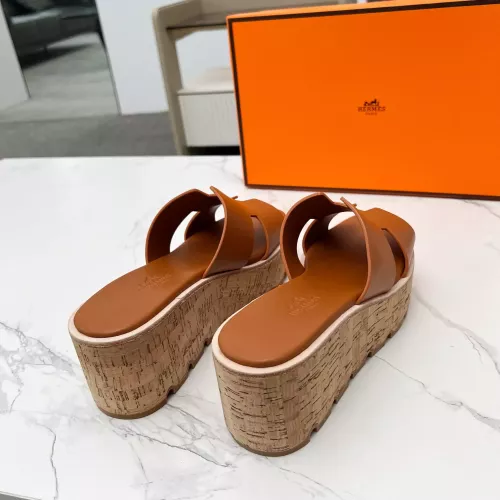 Replica Hermes Slippers For Women #1331961 $88.00 USD for Wholesale
