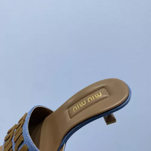 Replica MIU MIU Slippers For Women #1331974 $85.00 USD for Wholesale