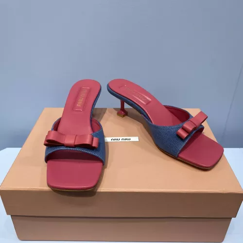 Cheap MIU MIU Slippers For Women #1331979, $$85.00 USD On MIU MIU Slippers