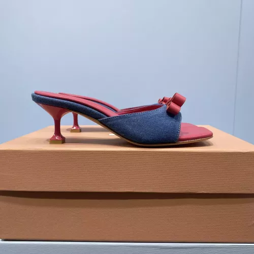 Replica MIU MIU Slippers For Women #1331979 $85.00 USD for Wholesale