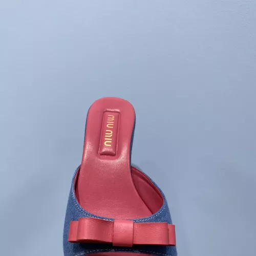 Replica MIU MIU Slippers For Women #1331979 $85.00 USD for Wholesale