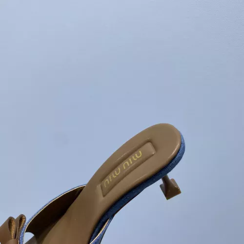 Replica MIU MIU Slippers For Women #1331980 $85.00 USD for Wholesale