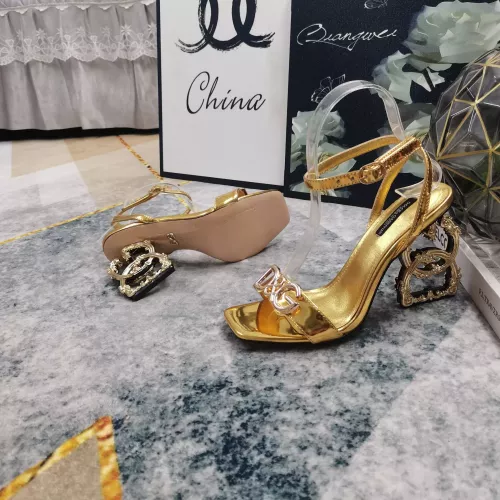 Replica Dolce & Gabbana D&G Sandal For Women #1331983 $145.00 USD for Wholesale