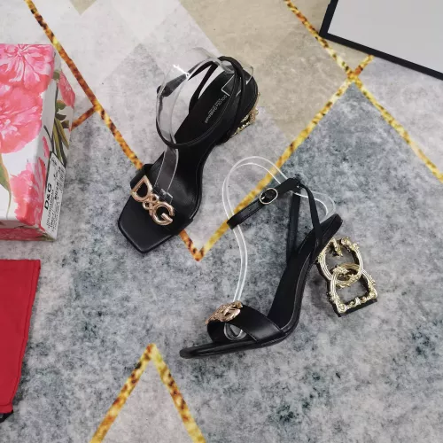 Replica Dolce & Gabbana D&G Sandal For Women #1331986 $145.00 USD for Wholesale