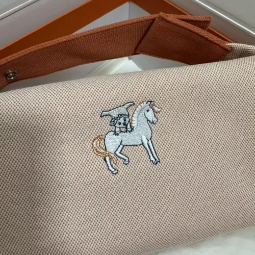 Replica Hermes AAA Quality Handbags In Orange For Women #1332030 $162.00 USD for Wholesale