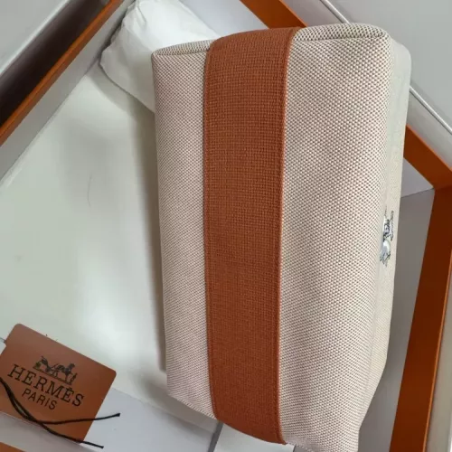 Replica Hermes AAA Quality Handbags In Orange For Women #1332030 $162.00 USD for Wholesale