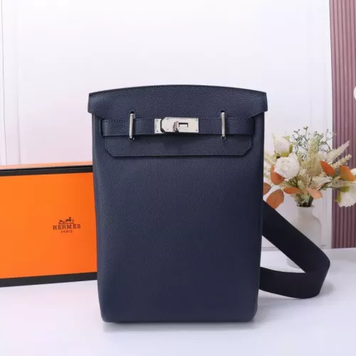 Cheap Hermes AAA Quality Messenger Bags In Navy For Unisex #1332190, $$251.24 USD On Hermes AAA Quality Messenger Bags
